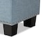 Baxton Studio Hannah Blue Upholstered Button-Tufting Storage Ottoman Bench 128-7052 - alternate 10